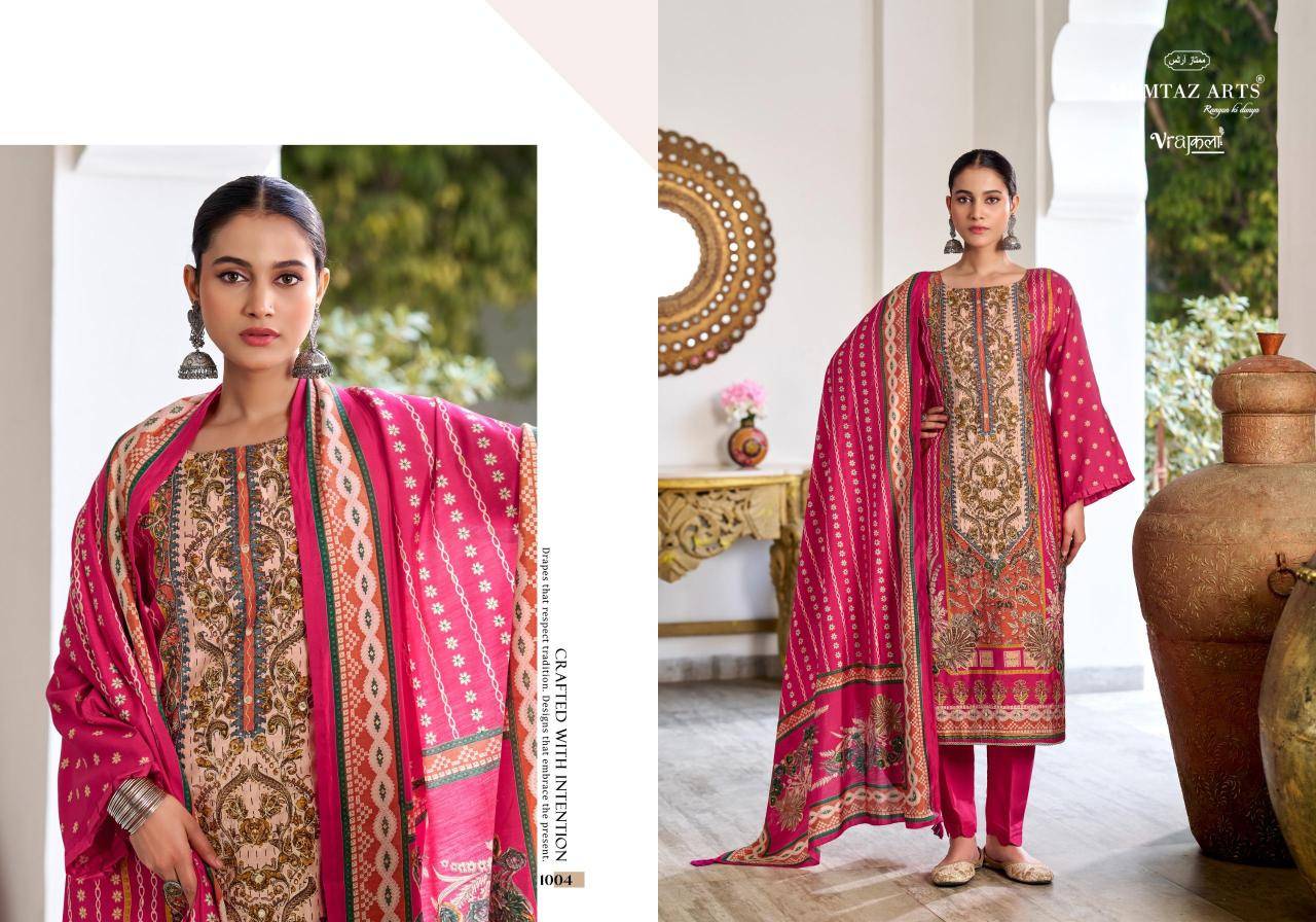 Mumtaz arts sitara Designer dress material wholesale